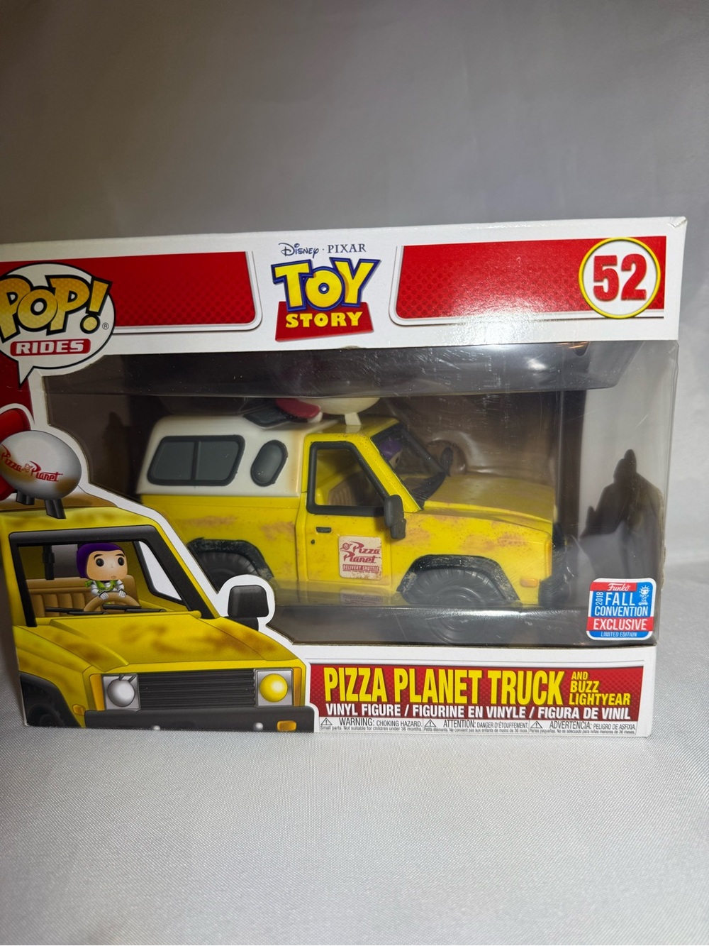 Funko Toy Story Pizza Planet Truck Vinyl Figure - Yellow
